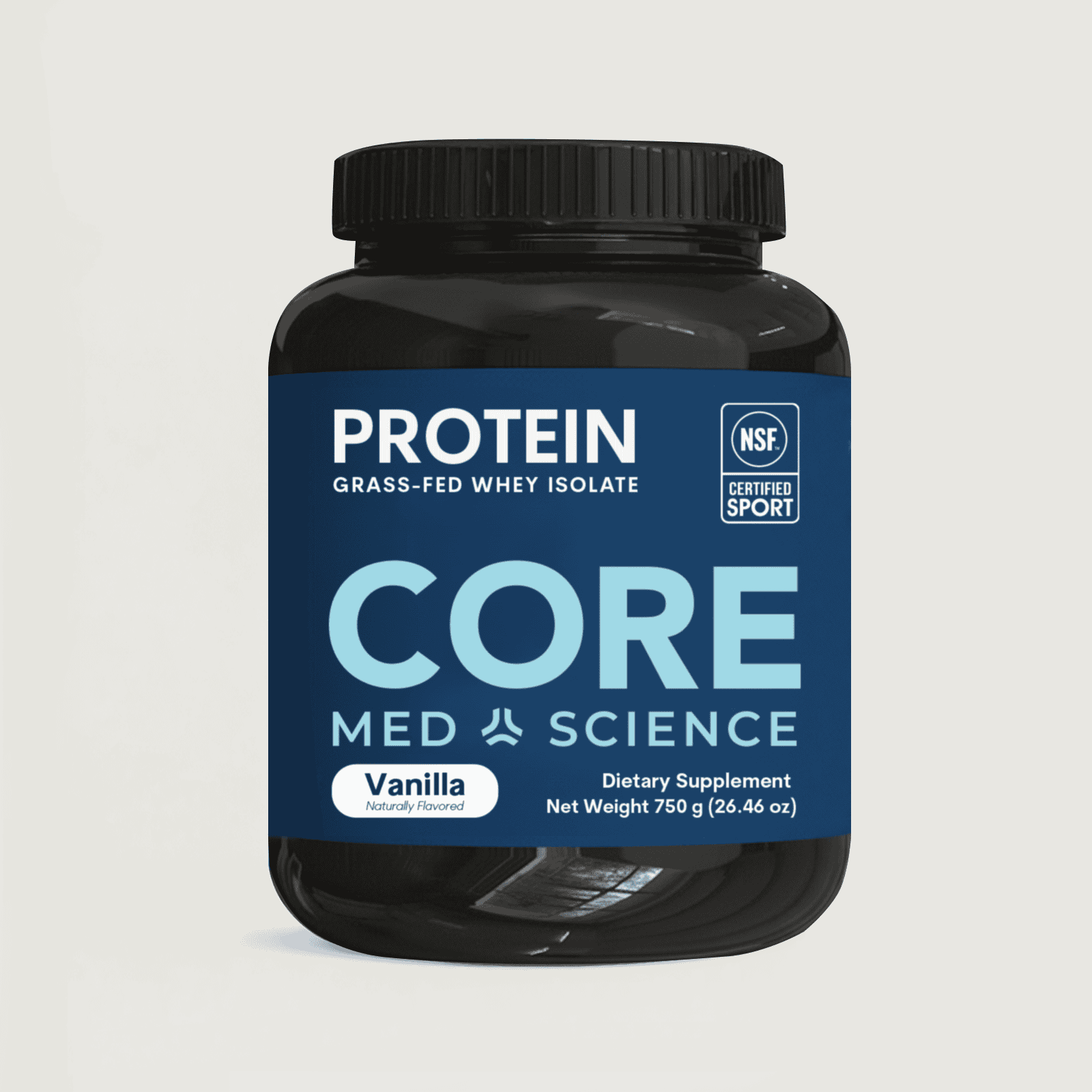 Vanilla Whey Protein Powder for Muscle Recovery Support