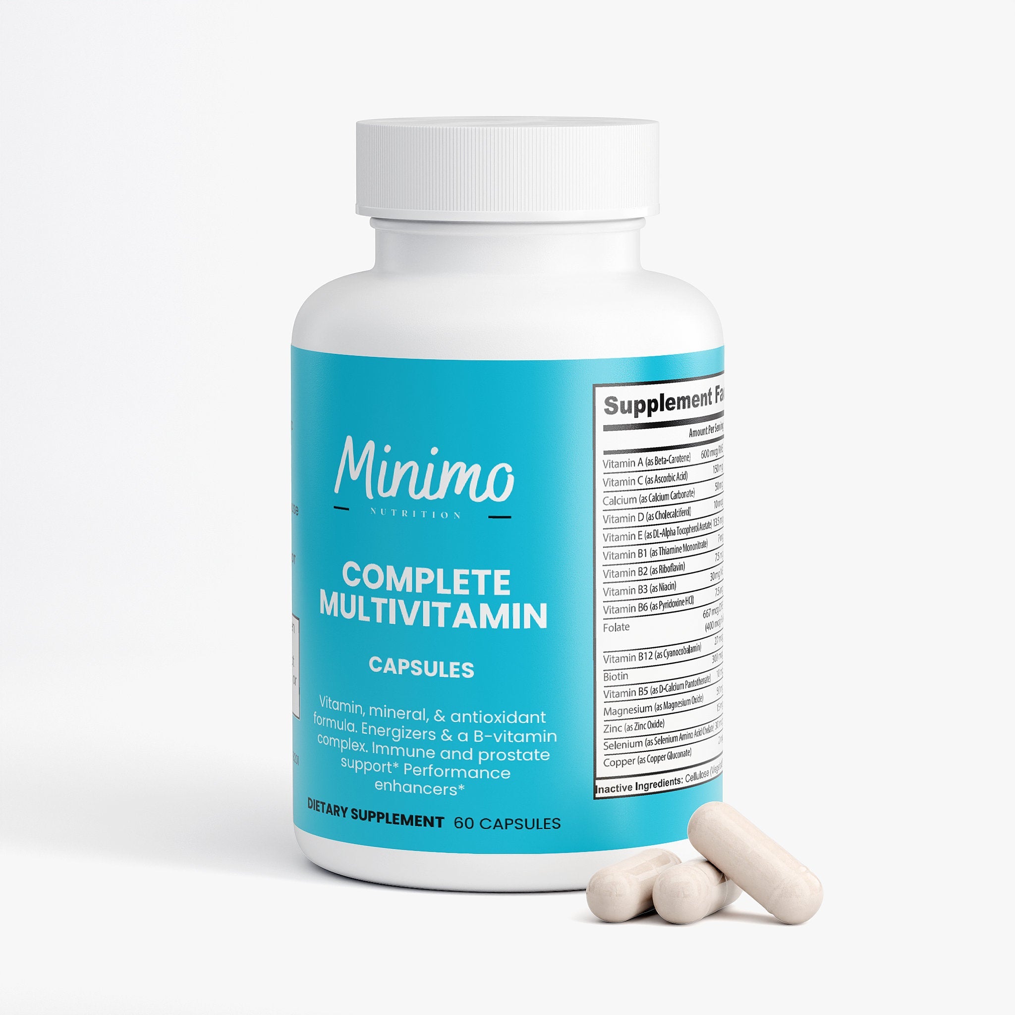 Complete Multivitamin with Immunity Support 60 Count Tablets