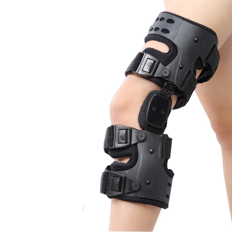 Adjustable Knee Joint Orthotic Support Brace Correction Device Stabilizer
