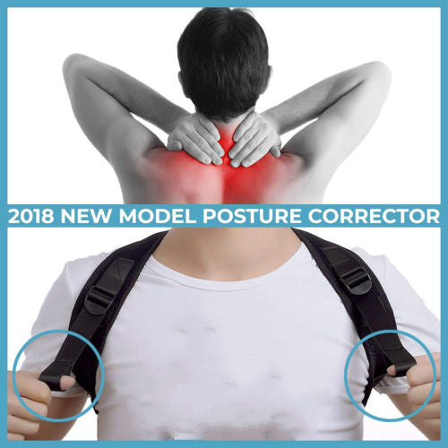 Adjustable Spine Posture Corrector Back Shoulder Support Brace Protection