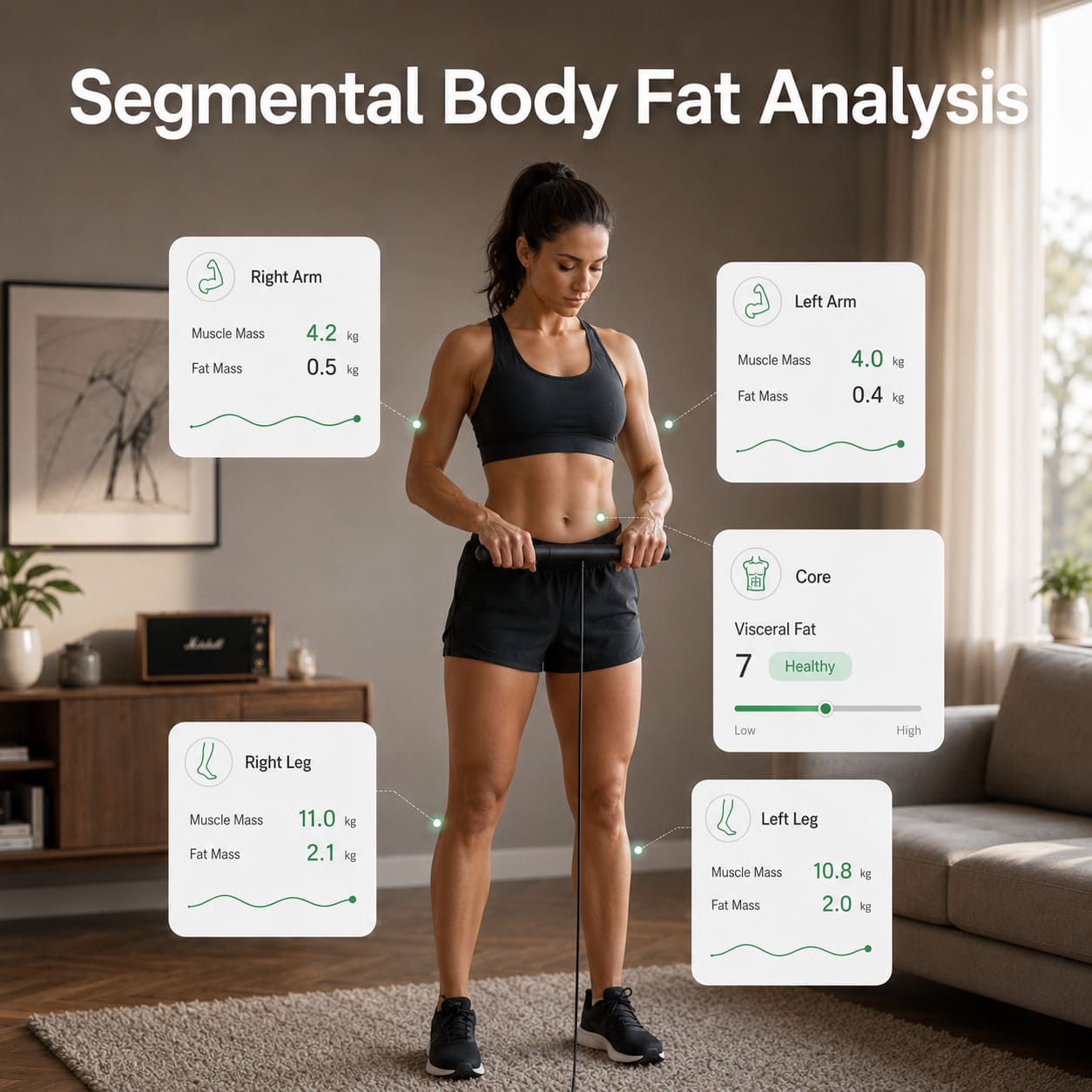 Segmental Smart Body Composition Digital Scale