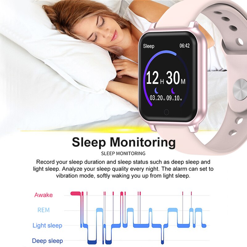 Bluetooth Smart Fitness Wristband Waterproof Activity Tracker Bracelet