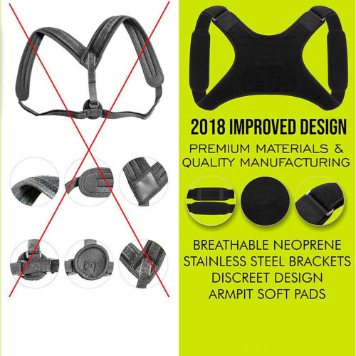 Adjustable Spine Posture Corrector Back Shoulder Support Brace Protection
