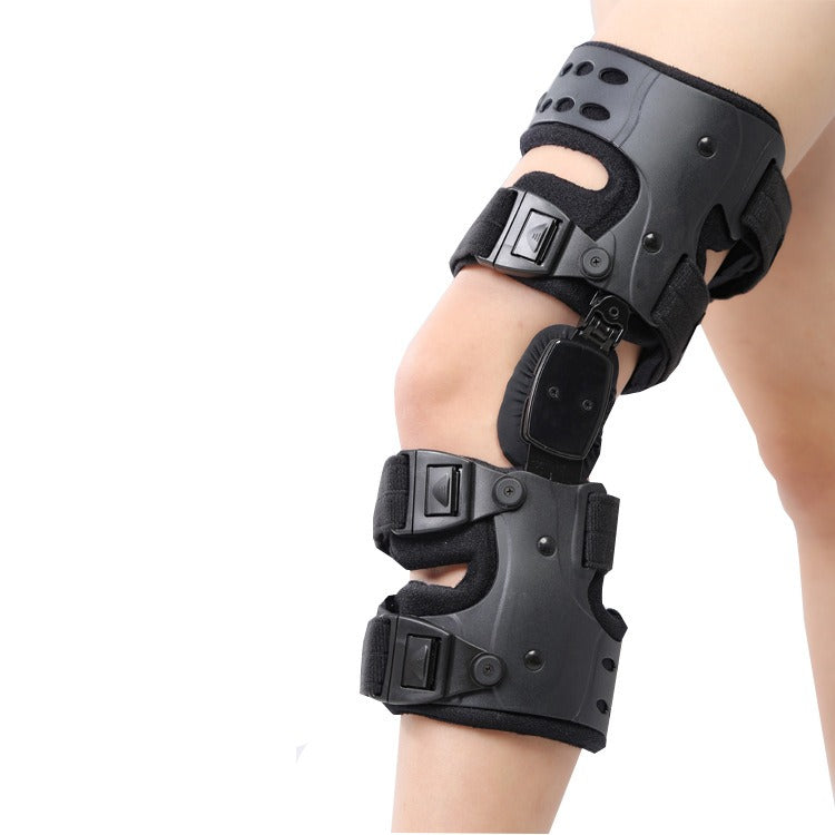 Adjustable Knee Joint Orthotic Support Brace Correction Device Stabilizer