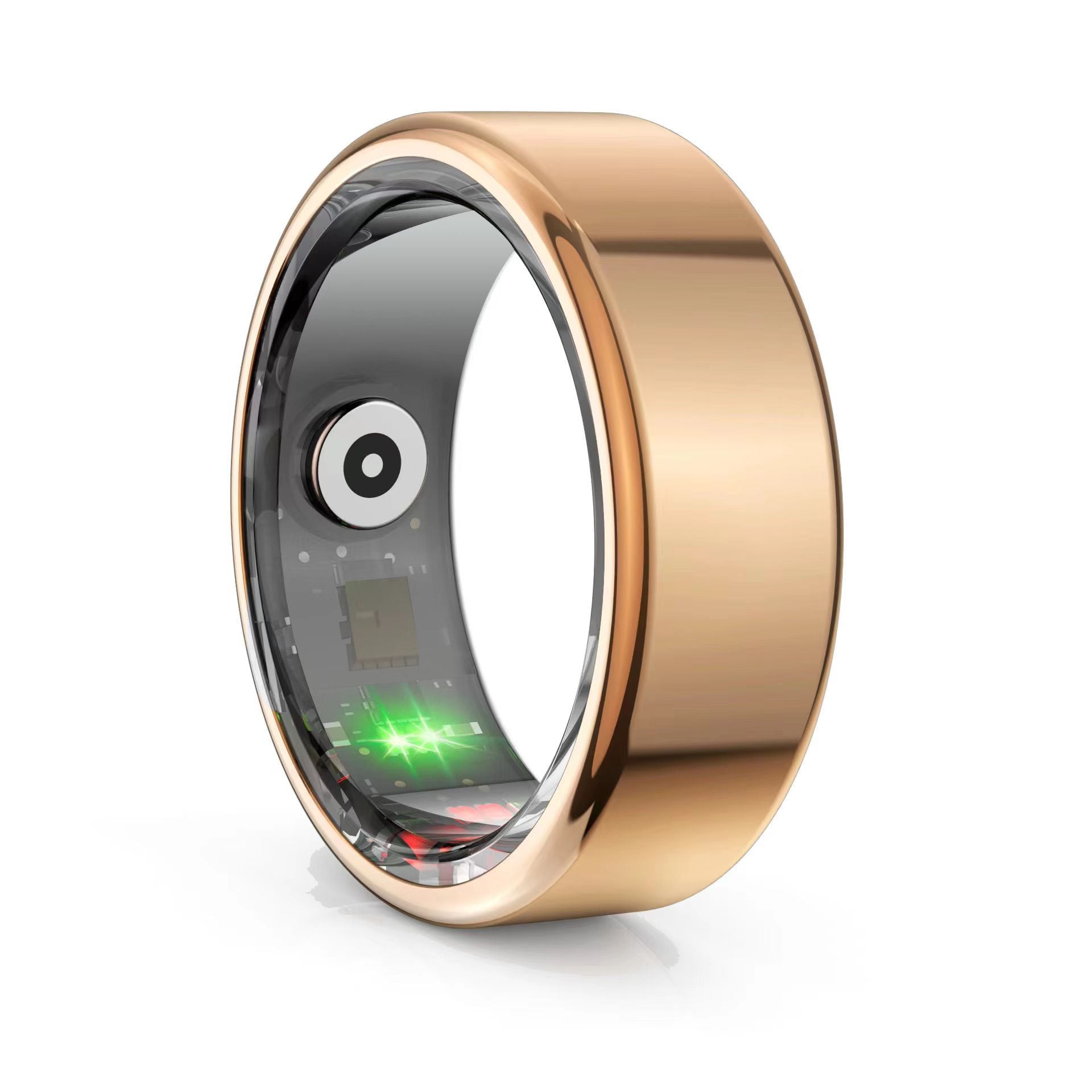 Titanium Smart Ring Waterproof Sleep Fitness Activity Tracker