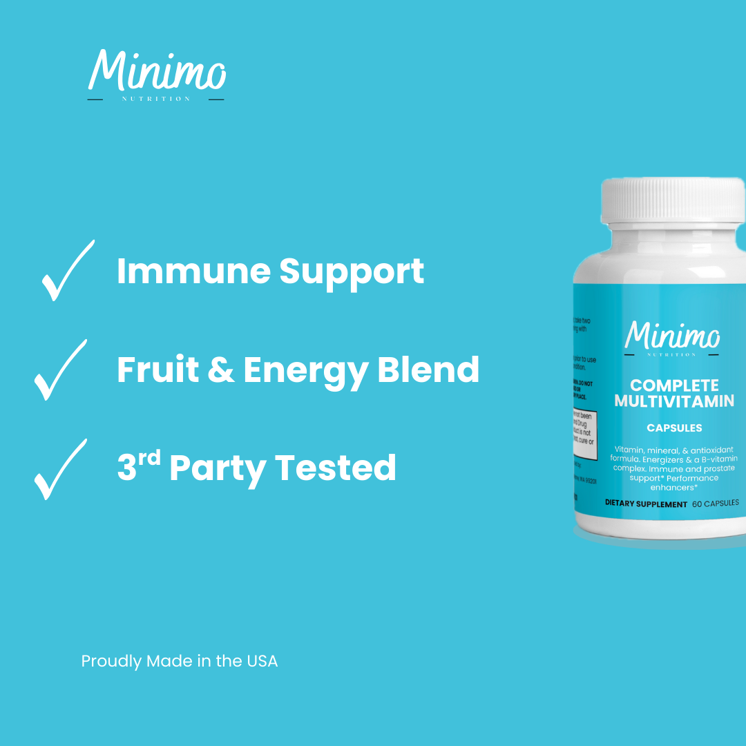 Complete Multivitamin with Immunity Support 60 Count Tablets