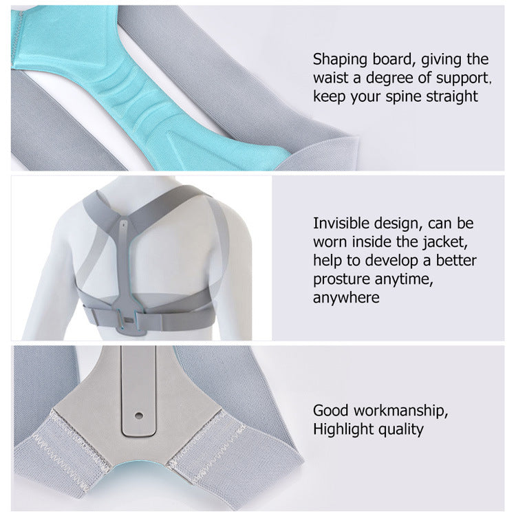 Adjustable Back Spine Posture Corrector Support Belt Adult Students