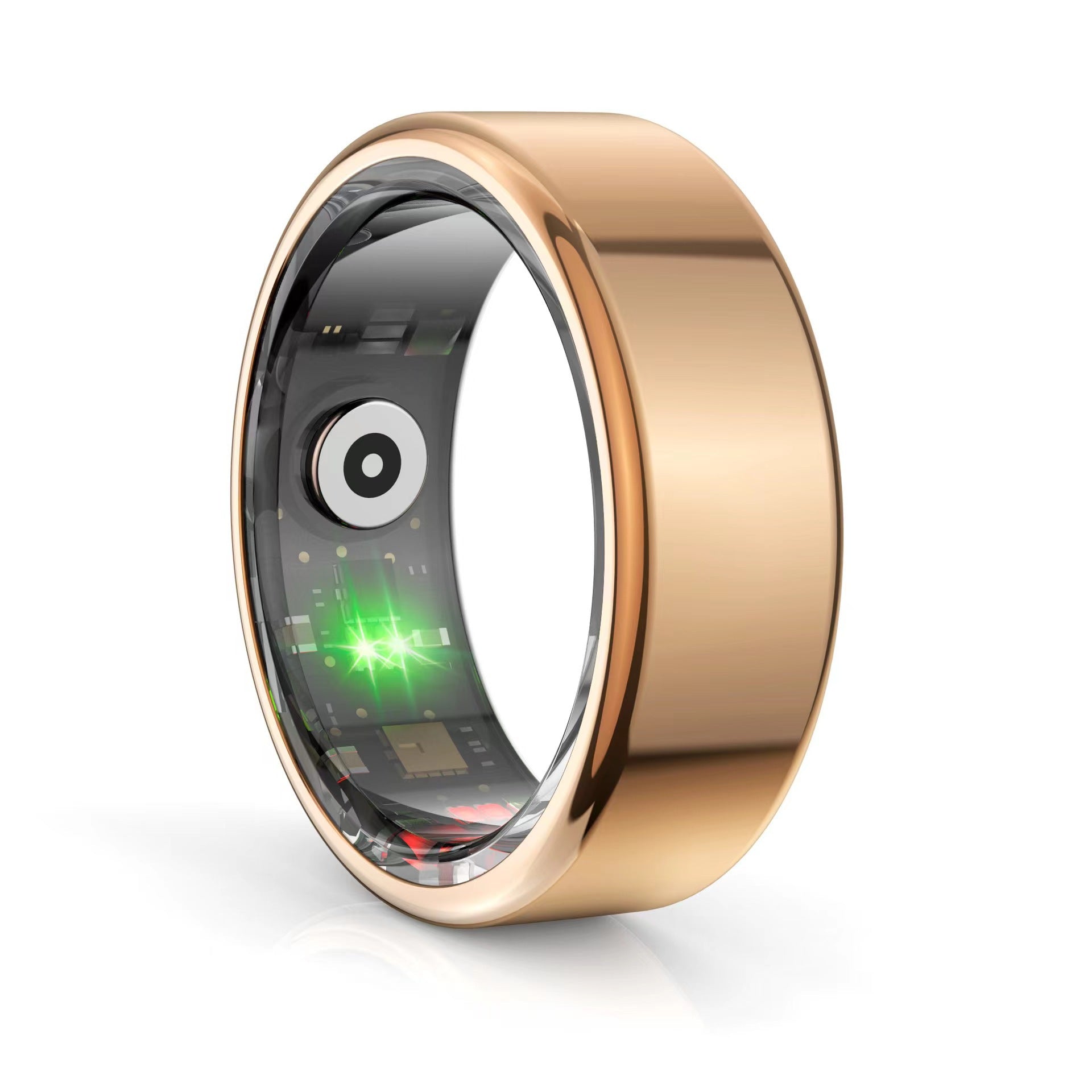 Titanium Smart Ring Waterproof Sleep Fitness Activity Tracker