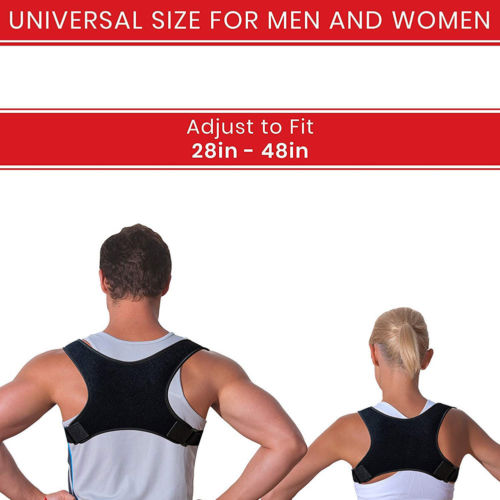 Adjustable Spine Posture Corrector Back Shoulder Support Brace Protection