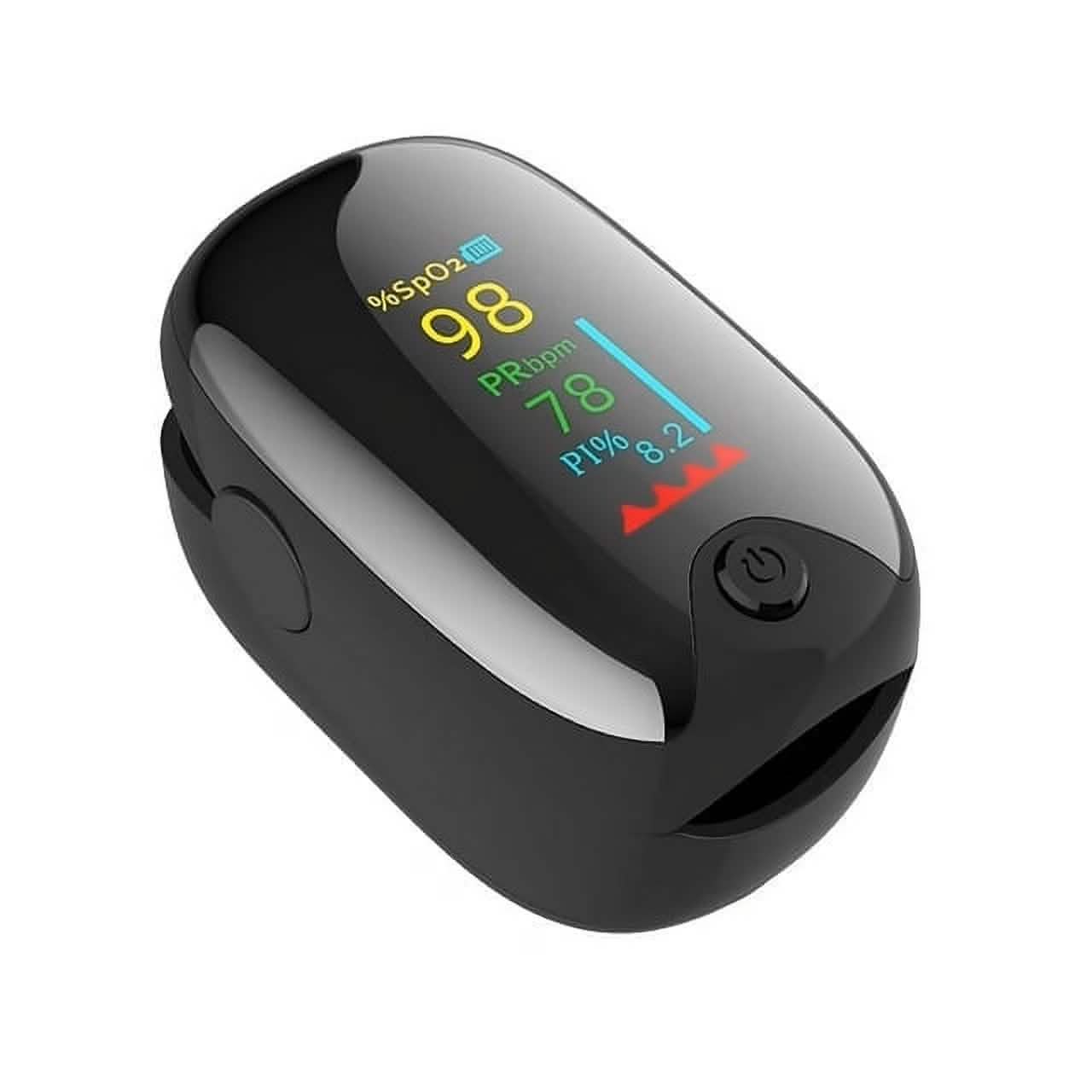 Finger Pulse Oximeter Heart Rate and SpO₂ Monitor