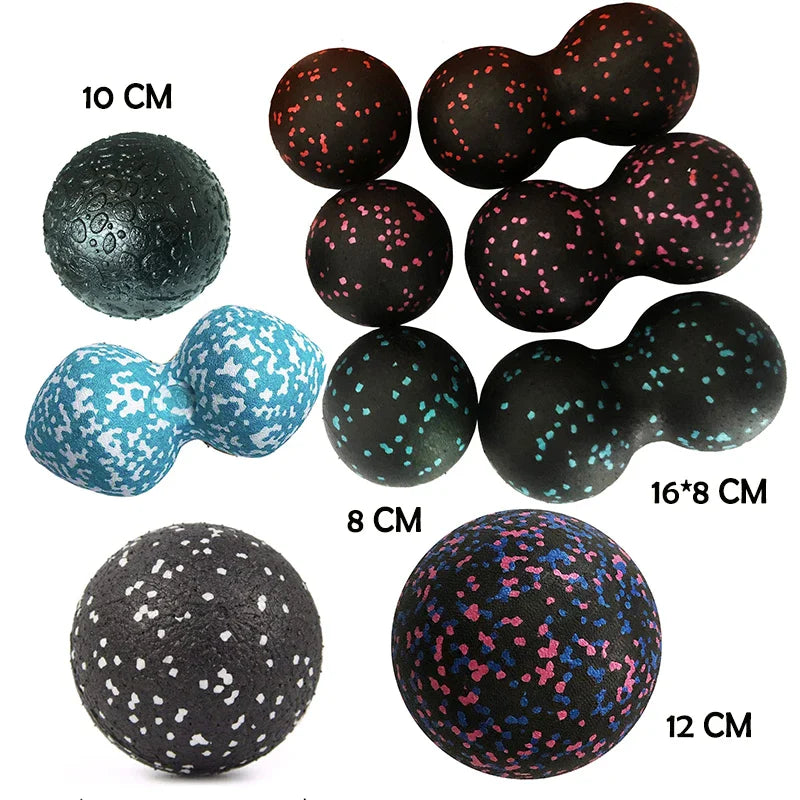 Peanut Massage Ball Set Trigger Point Therapy Tool