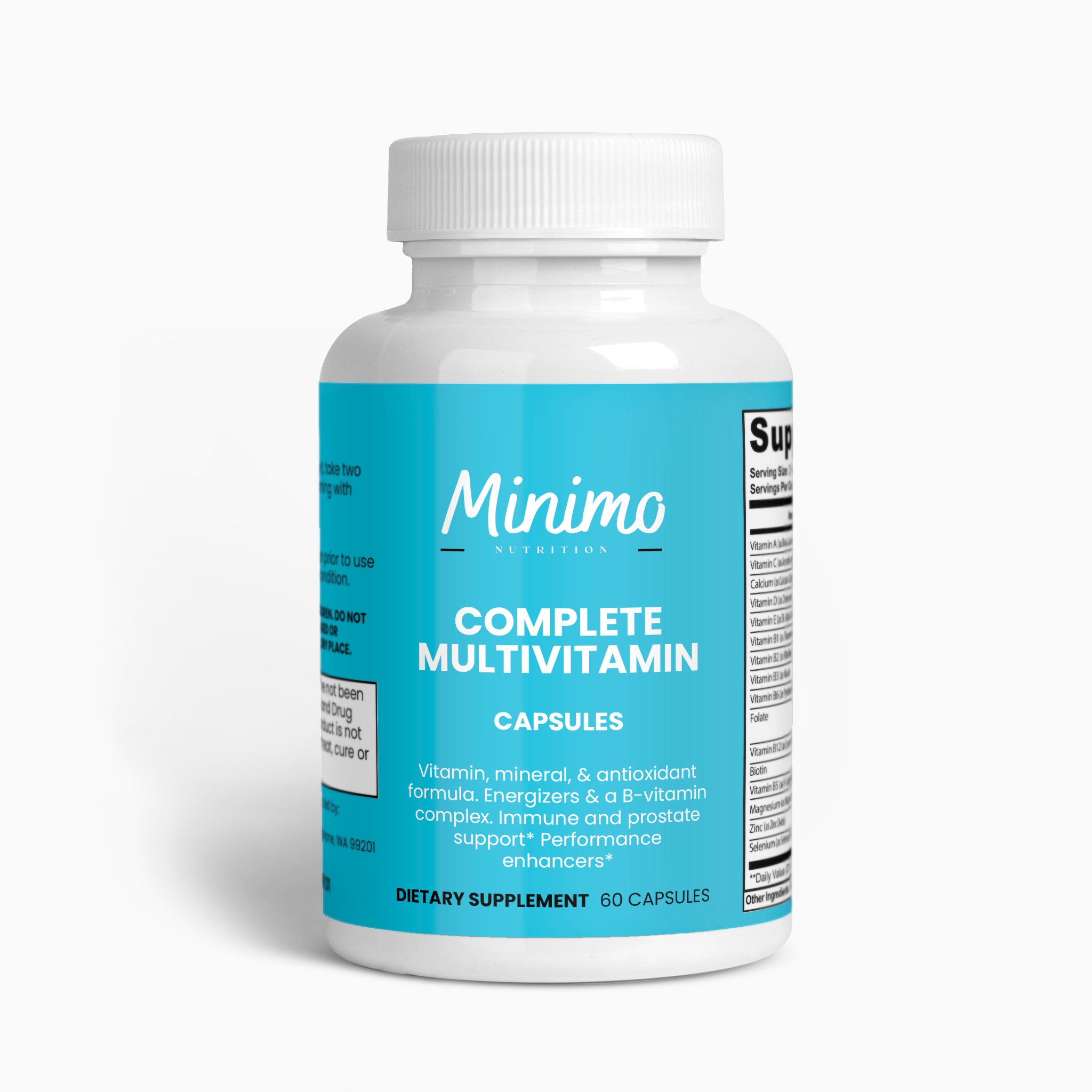 Complete Multivitamin with Immunity Support 60 Count Tablets