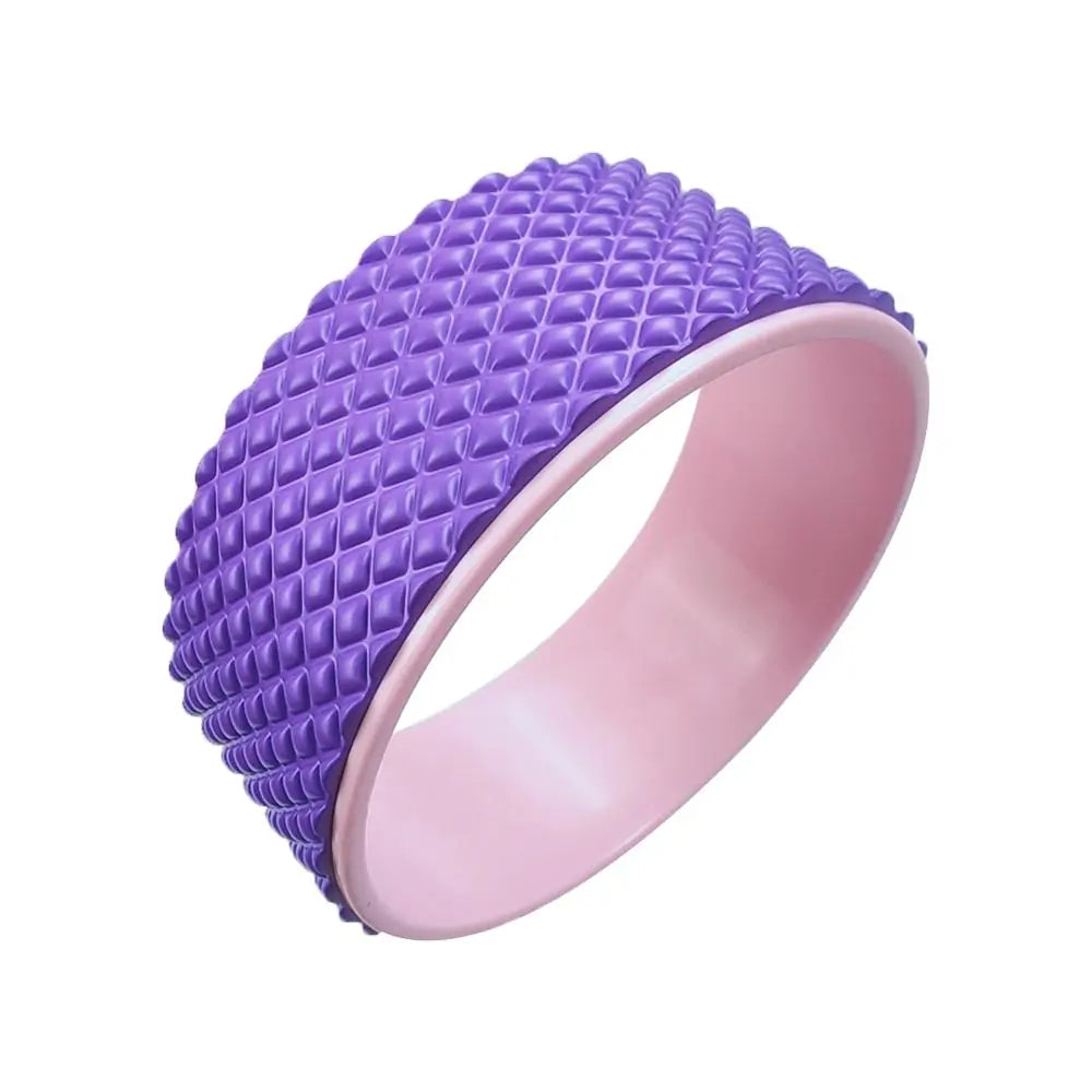3D Massage Yoga Wheel Back Stretching Fitness Roller Tool