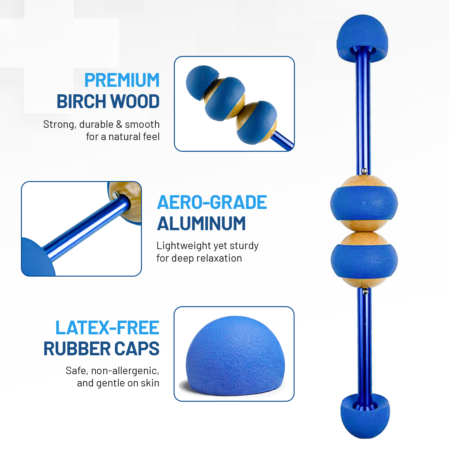 Myofascial Release Muscle Roller Stick Massage Tool