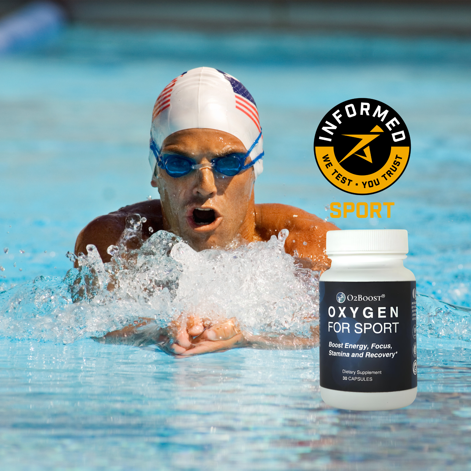 Oxygen Sport Performance Support Supplement for Active Lifestyles