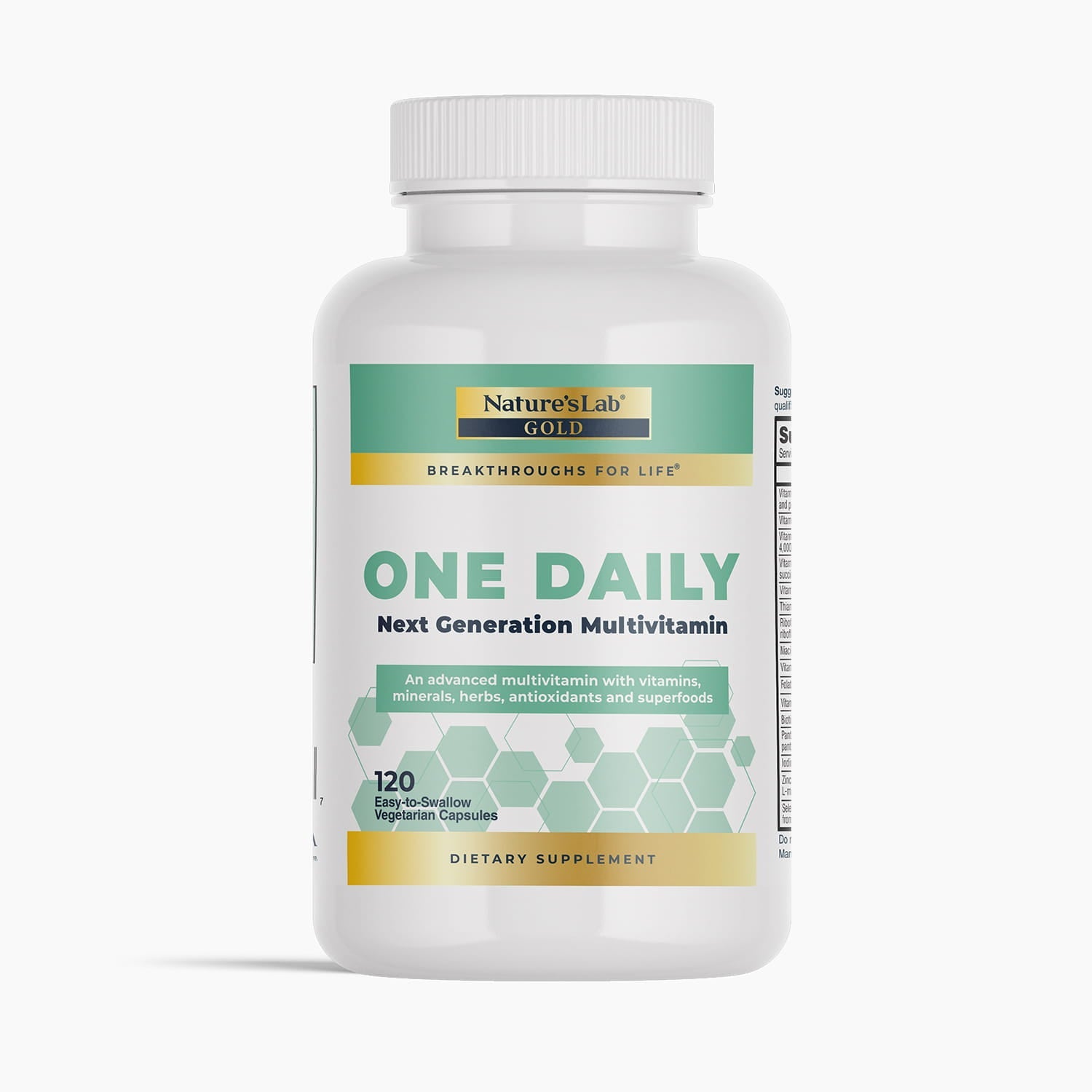 Gold One Daily Multivitamin Supplement Tablets