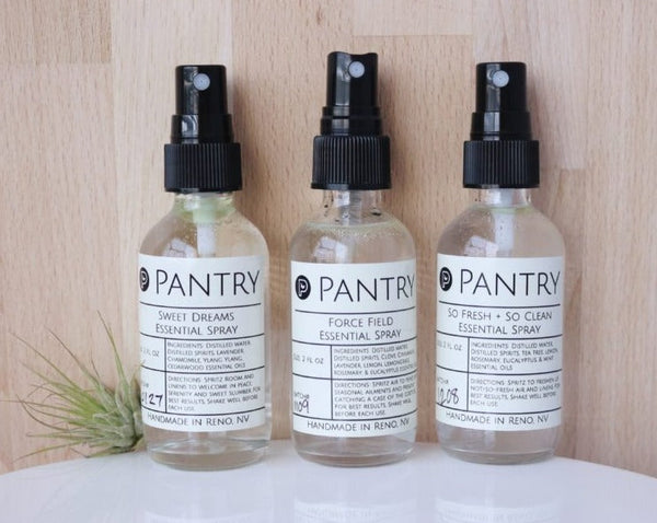 Essential Oil Room Linen Spray Fabric Freshener Mist