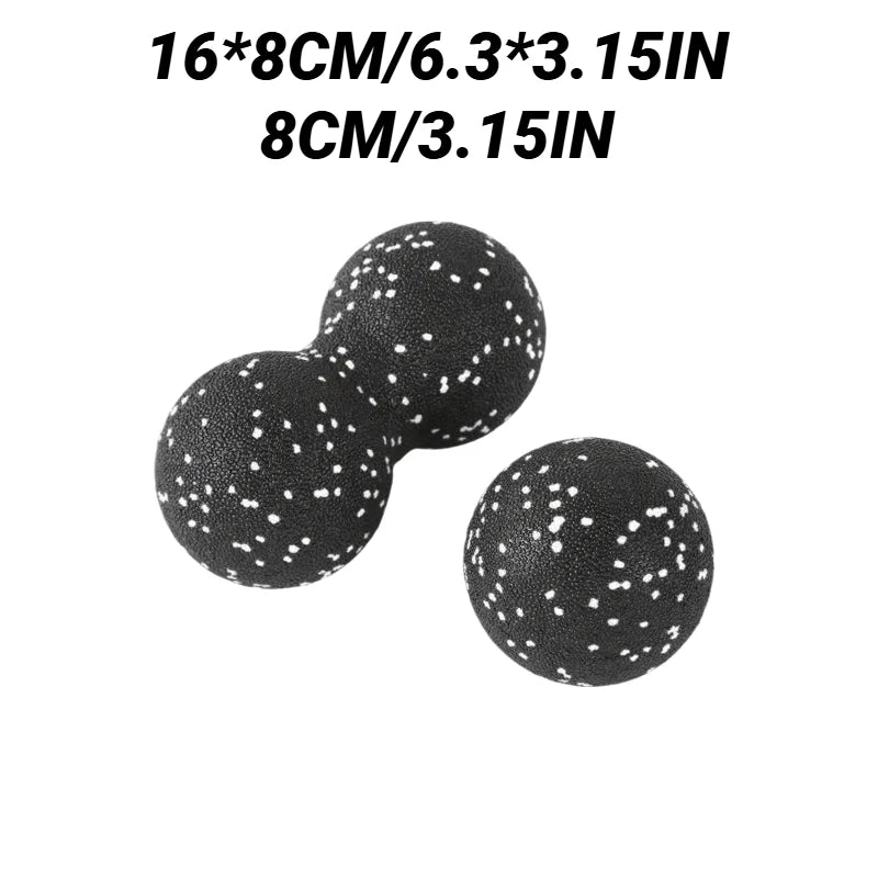 Yoga Peanut Massage Ball Set Muscle Fascia Release Kit