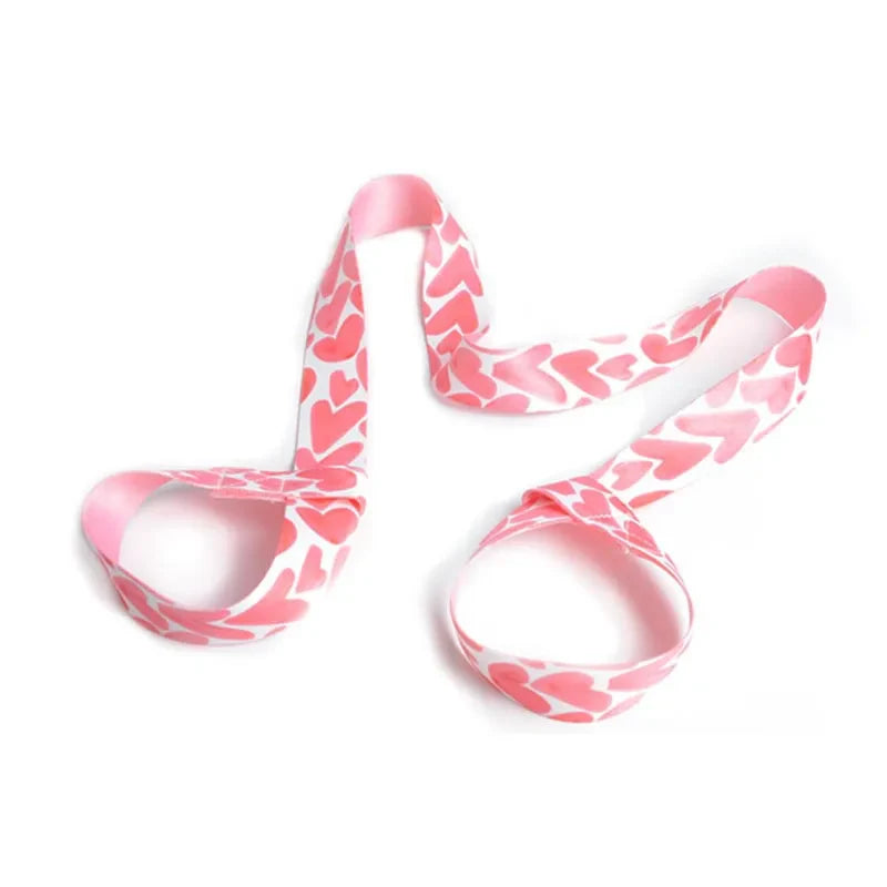 Yoga Mat Strap Elastic Stretching Band Pilates Ballet Exercise