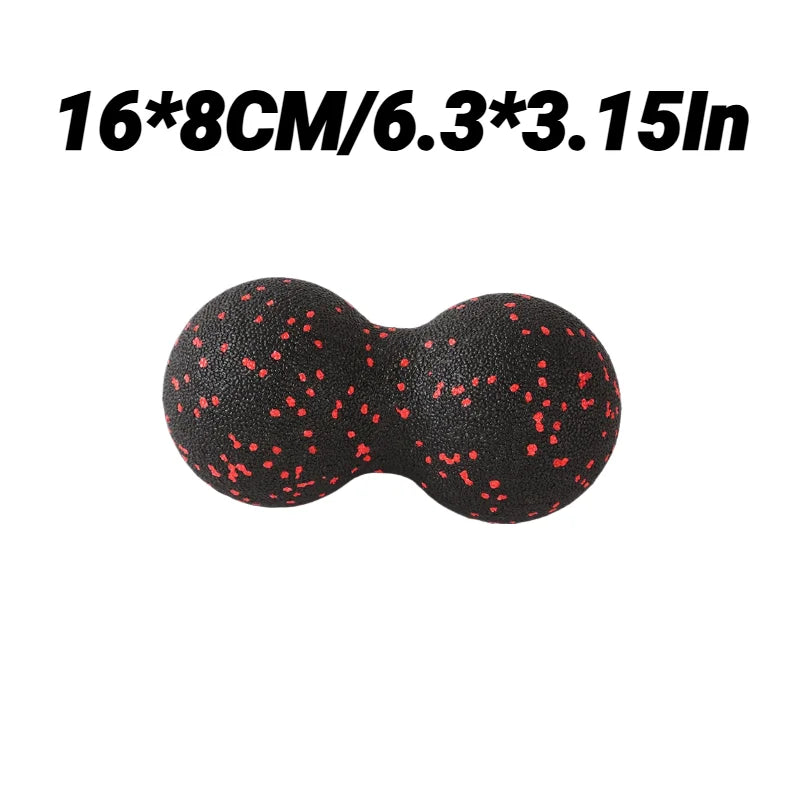 Yoga Peanut Massage Ball Set Muscle Fascia Release Kit