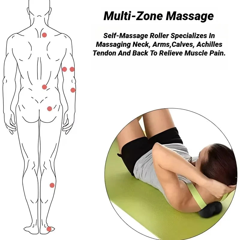 Yoga Peanut Massage Ball Set Muscle Fascia Release Kit