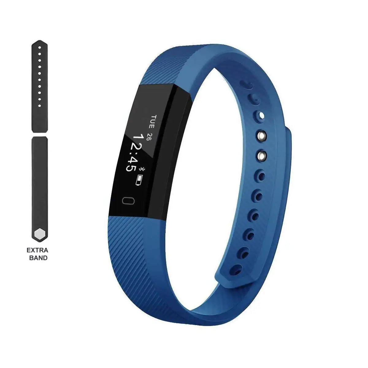 Slim Activity Tracker Smartwatch with Extra Band
