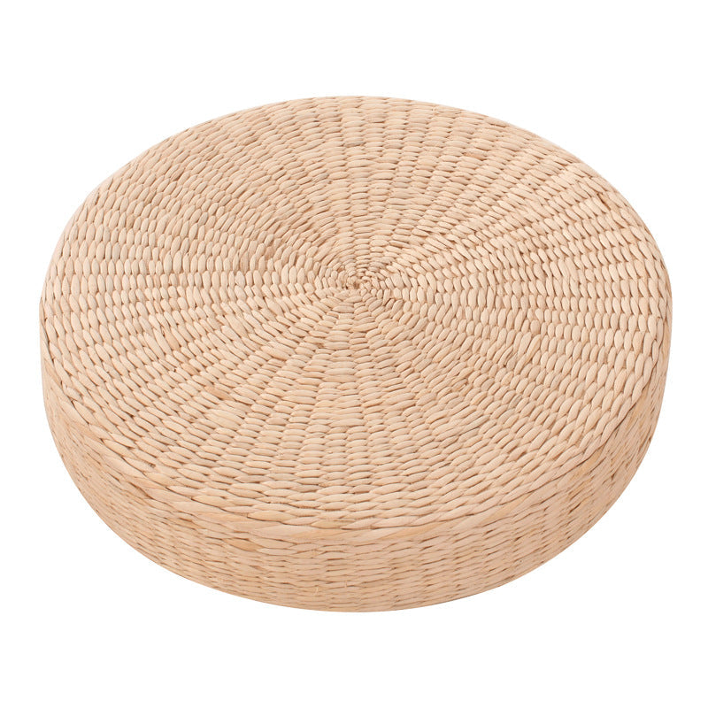 Straw Futon Cushion for Meditation and Floor Seating