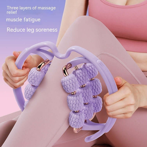 Annular Foam Roller Leg Massage Muscle Recovery Tool