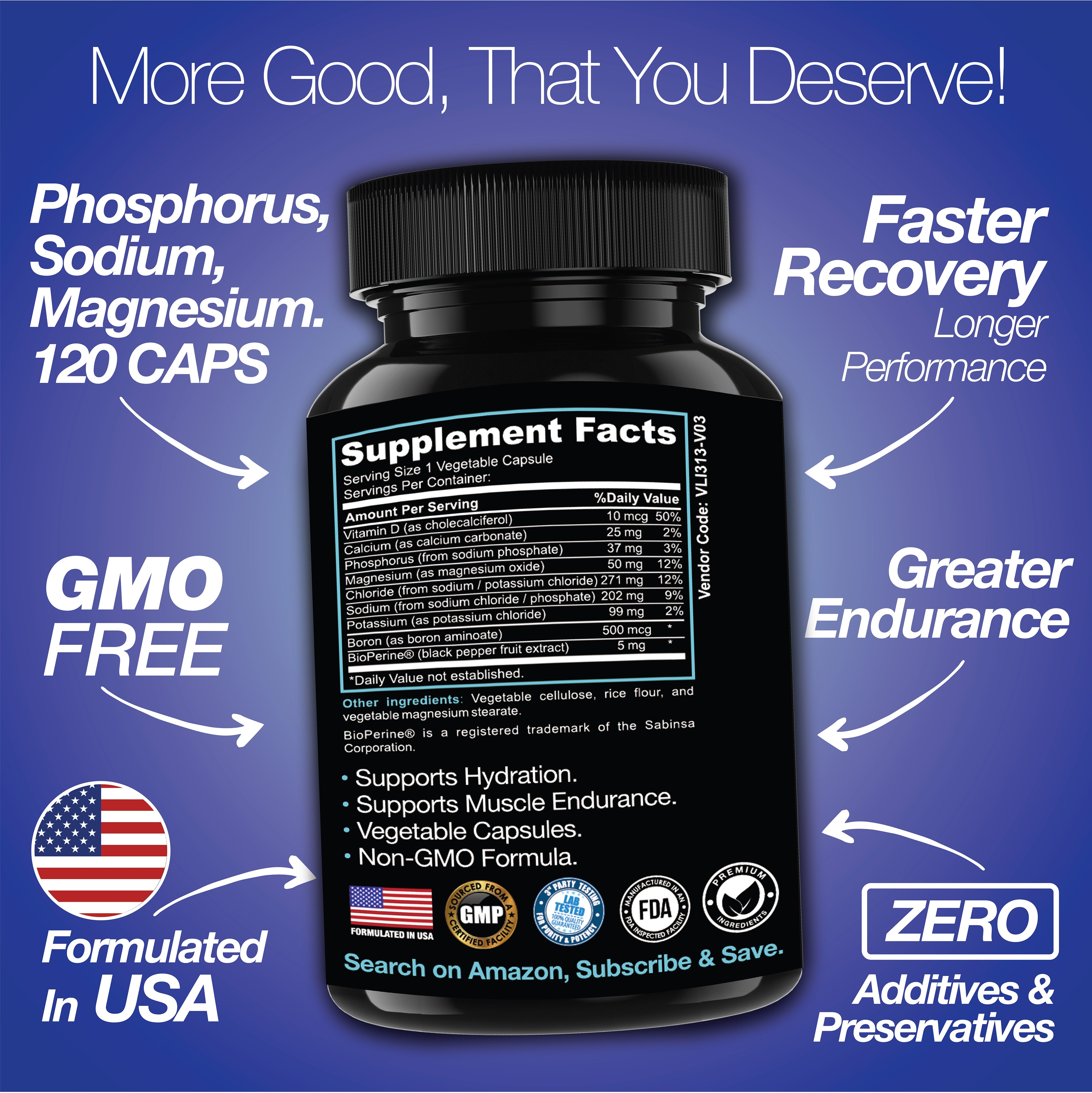 Rapid Rehydr8 Electrolyte Capsules for Hydration and Recovery