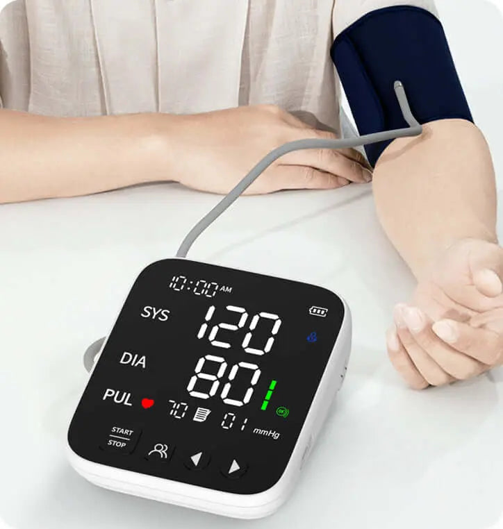 Upper Arm Blood Pressure Monitor FDA-Cleared