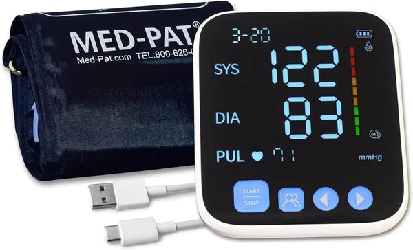 Upper Arm Blood Pressure Monitor FDA-Cleared