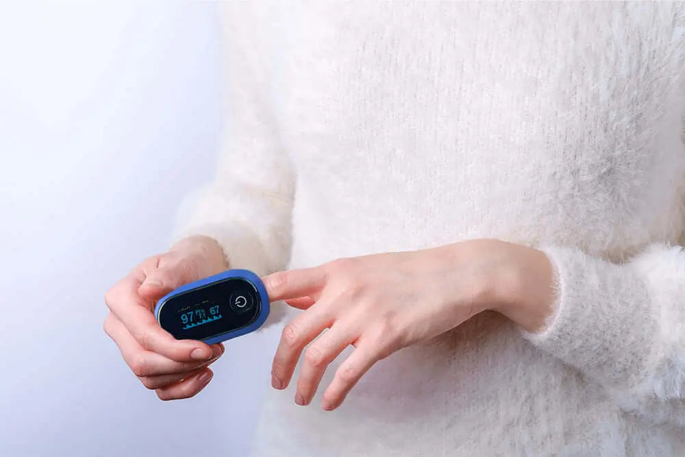 PX-1 Fingertip Pulse Oximeter Oxygen Monitor