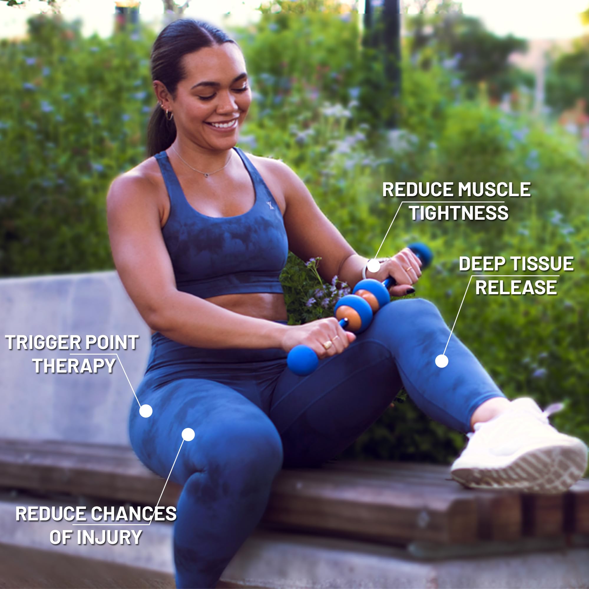 Myofascial Release Muscle Roller Stick Massage Tool