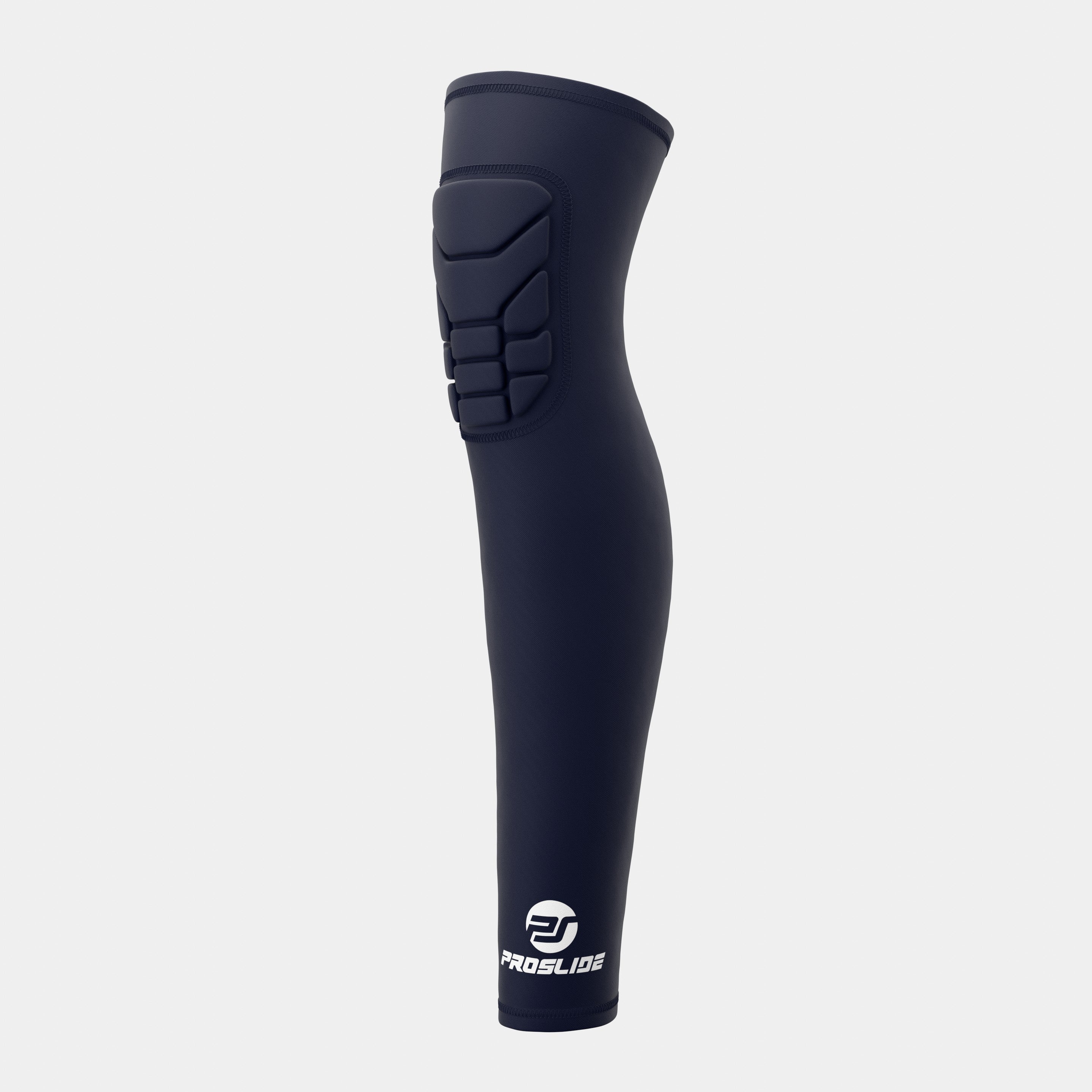 ProSlide Padded Compression Knee Sleeve Sports Support Protective Brace Gear